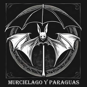 Murciélago y paraguas