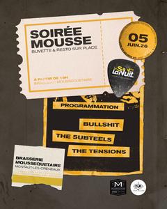 #LSDLN5 Soirée Mousse 🍺 - Vendredi 5 Juin 2026 - Brasserie MousseQuetaire