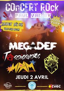 MPAM + Megadef + Tardigrades + Ponderale / Université Paul-Valéry - Montpellier (34)