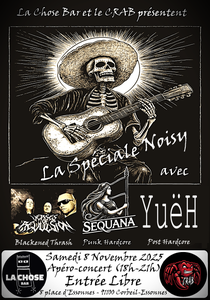 Sequana + Verses of Revulsion + YuëH