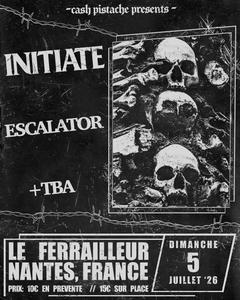 INITIATE + ESCALATOR + SUPPORT TBA