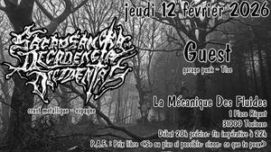 [Toulouse - 12-02-26] Sacrosanta Decadencia Occidental (crust metallique - espagne) + Guest (garage punk - tlse)