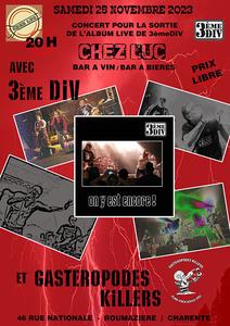 Sortie de l'album live de 3ème DIV