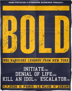 BOLD + INITIATE + DENIAL OF LIFE + KILL AN IDOL + ESCALATOR