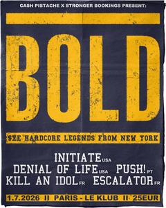 BOLD + INITIATE + DENIAL OF LIFE + PUSH + KILL AN IDOL + ESCALATOR