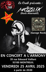 Mozaïk + Sequana à l'Armony