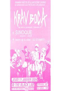 Krav Boca + Sinoque