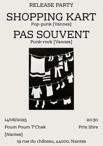 Release party Shopping Kart (+Pas Souvent)