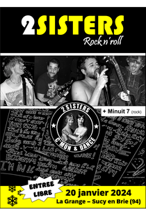 Concert gratuit des 2sisters dans le 94