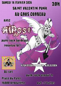 Saint Valentin Punk au Gros Corbeau