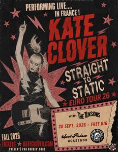 KATE CLOVER + THE TENSIONS | SPOT PALACE | 20.09.2026