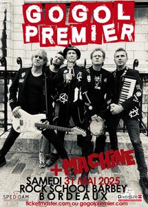 Gogol Premier + Machine à la Rock School Barbey