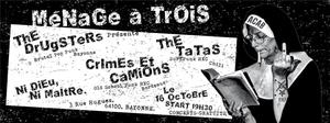 Punk HxC w/ The Tatas (Chile) - Crimes & Camions - The Drugsters