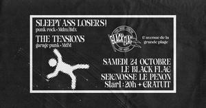 Punk-rock show : Sleepy Ass Losers ! + The Tensions au Blackflag (Seignosse)