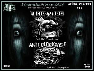 the vile, anti-clockwise