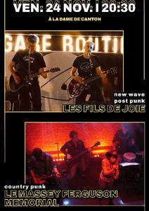 Les Fils de Joie + Le Massey Ferguson Memorial