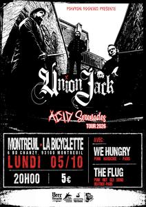 Union Jack + We Hungry + The Flug à Montreuil