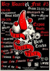 Bry BOARD'el Fest N°5 - Skate & Punk HC Afternoon Party !