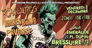 The Casualties (USA) - Broken Bomb - Pavasse