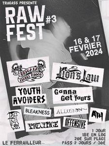 Rawfest 3 - Jour 1