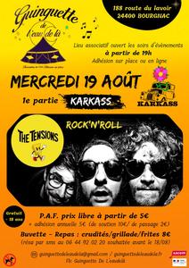 The Tensions + KarKass | Guinguette de L'Eau de Là