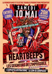 Heartbeeps + Les Seigneurs de L'Impossible