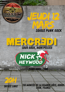 MERCREDI + Nick Heywood