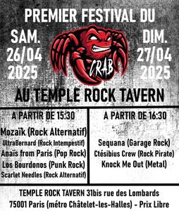 1er Festival du CRAB à Châtelet-les-Halles