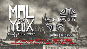 Mal Aux Yeux + Overflow Guy @ Le Dropkick, Reims