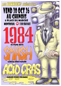 Les Barrocks présentent (S42, ep9) : 1984, Smash, Acid Gras