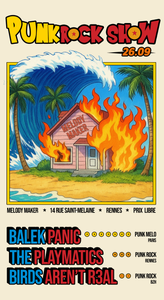 Balec Panik + the playmatics + Birds Aren’t R3al