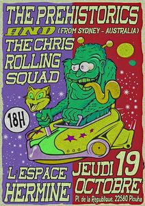 The Chris Rolling Squad + The Prehistorics @ L'Espace Hermine