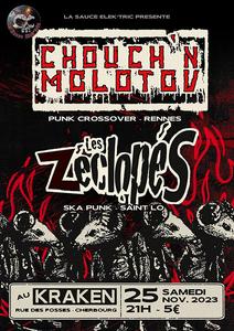 CONCERT CHOUCH'N MOLOTOV + LES ZÉCLOPÉS AU KRAKEN
