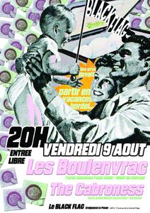 Concert Les Boulenvrac x The Cabrones au Black Flag