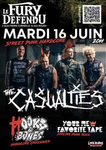 The Casualties / Hooks and Bones / Your New Favorite Tape