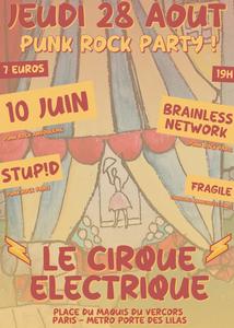 10 JUIN - BRAINLESS NETWORK - STUPID - FRAGILE