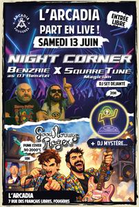 L'Arcadia part en live