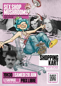SEX SHOP MUSHROOMS - SHOPPING KARTS au SAUVAGE
