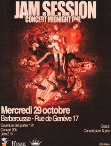 JAM SESSION + concert MidNight One