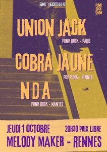 Union Jack + Cobra Jaune + NDA