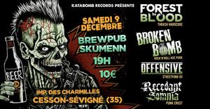 FOREST IN BLOOD / BROKEN BOMB / OFFENSIVE / RECEDANT SOMNIA